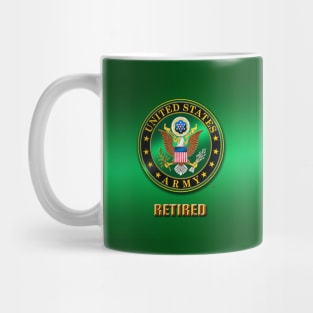 U.S. Army RETIRED Mug